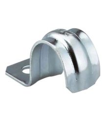 Скоба оцинкованная однолапочная СMM-12 d15-17мм (пак 50шт)