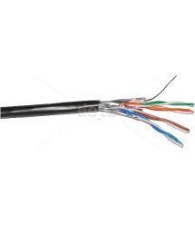 Кабель вита пара DCG FTP CAT5E 4P 0,50мм CCA PE B (зовнішній)