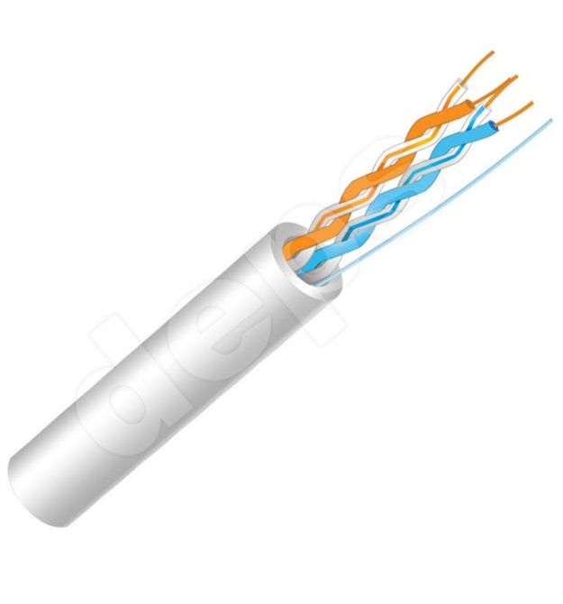 Кабель вита пара FinMark UTP 2P 24AWG внутрішній 500м