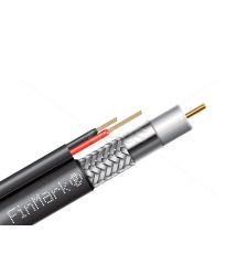 Абонентський коаксіальний кабель FinMark F690BV-2x0.75 POWER з додатковими струмоведучими провідниками