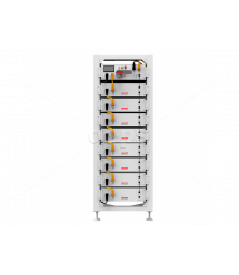 Стійка 19" Deye 3U-LRACK на 8 акумуляторних блоків та 1 блок керування кластером