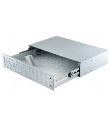 Панель оптична розподільча Crosver FOB 19-2-400A-24-2-48-FC