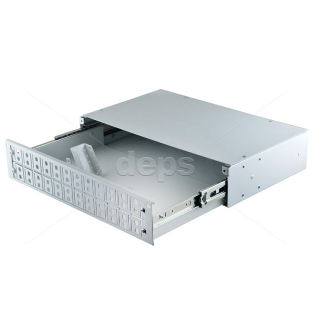 Панель оптична розподільча Crosver FOB 19-2-400A-24-2-48-FC