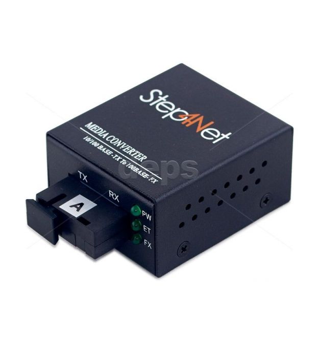Медіаконвертери Step4Net MCm-Q-0,1-1SM-1310nm-20