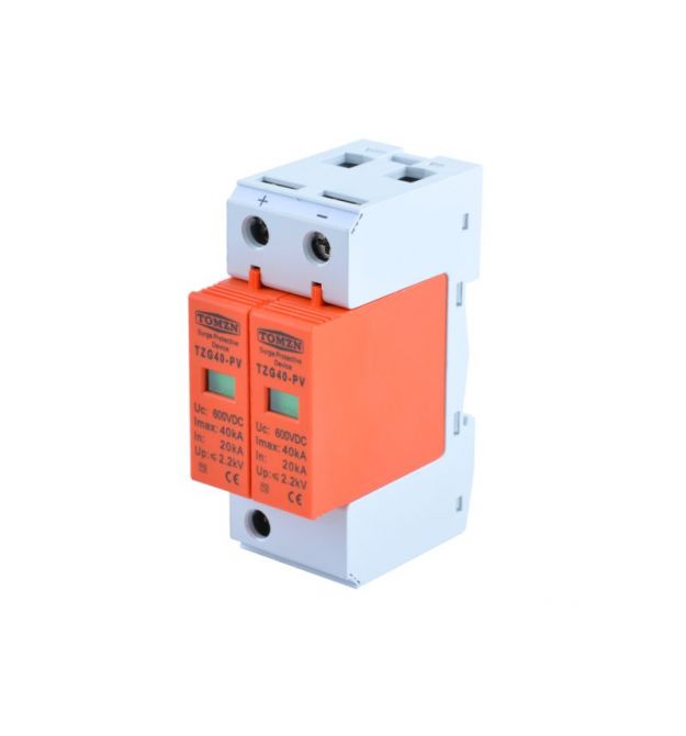 Пристрій захисту від імпульсної перенапруги TOMZN DC SPD TZG40-PV 2P 600V