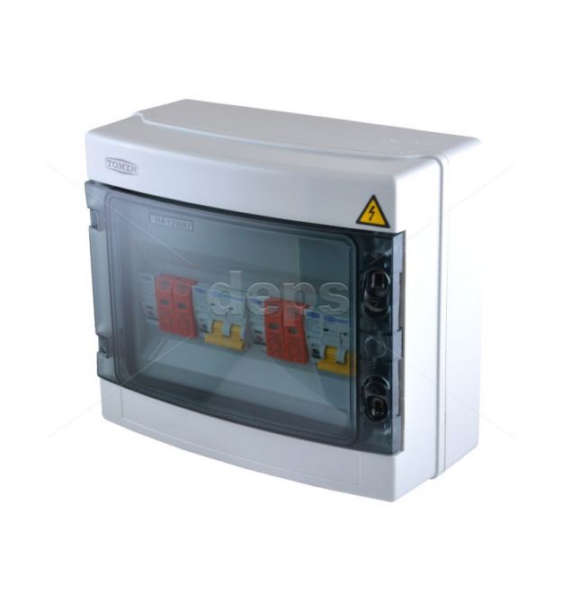 Готовий щиток захисту на 2 MPPT TOMZN TOPV12-2-2 (DC600V-Fuse 25A)