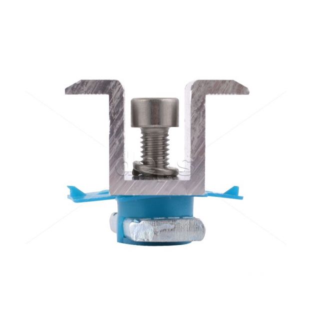 Прижим міжмодульний у зборі для фіксації ФЕМ завтовшки 30 мм у ряді (t-uni)