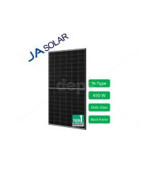 Сонячна панель JA Solar JAM54D40-450-LB (450W, bifacial, black frame)