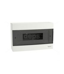 Щит пластиковий Easy9 EU, навісний, 1 ряд 12 модулів, димчасті двері, Schneider Electric EZ9EUC112