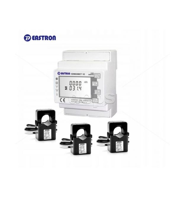 Електролічильник EASTRON SDM630MCT-ETL із трансформаторами струму ESCT-T36 500A-1A