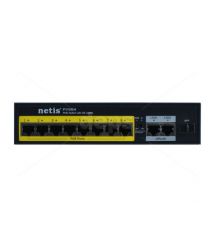 POE Watchdog комутатор Netis P110GH [FE POE: 8, GE UL: 2xRJ-45+1xSFP]
