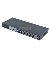 Керований POE комутатор FoxGate S6024G-S2-W POE (250W-400W)