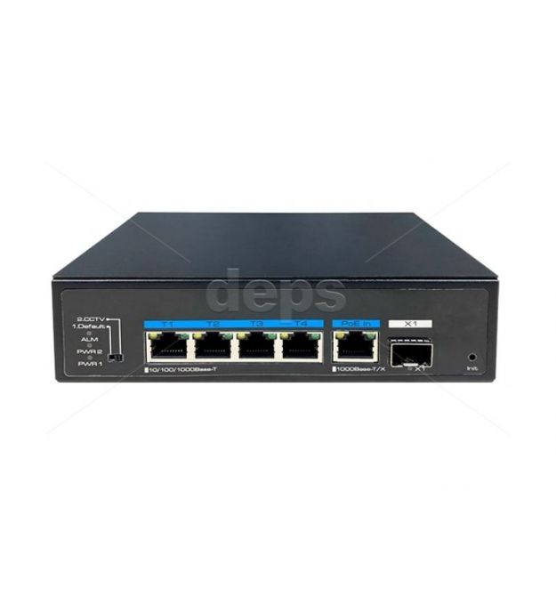 POE комутатор FoxGate S6004G-G1S1-I-AI (PD)