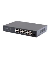 POE Watchdog комутатор FoxGate S6016P-CG-AI-BT (150W)