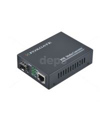 GE POE медіаконвертор FoxGate ECi-SFP1000-FE - GE-POE