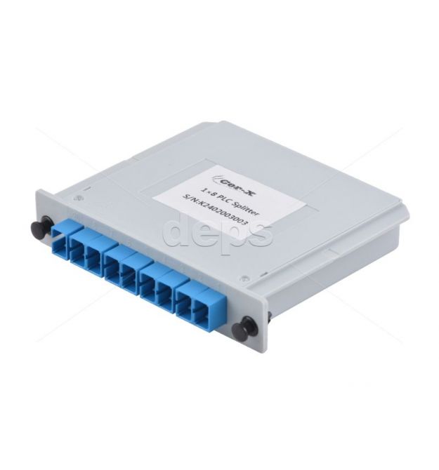 Оптичні корпусні дільники (DIN-LGX) Coupler PLC-1×8-3-SC-UPC