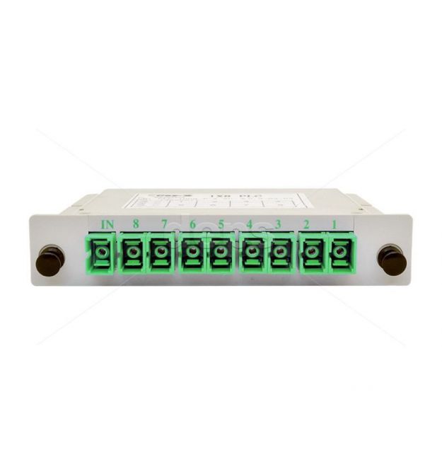 Оптичні корпусні дільники (DIN-LGX) Coupler PLC-1×8-3-SC-APC