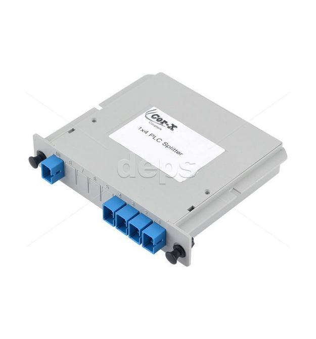 Оптичні корпусні дільники (DIN-LGX) Coupler PLC-1×4-3-SC-UPC