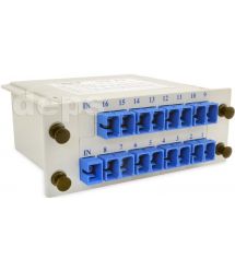 Оптичні корпусні дільники (DIN-LGX) Coupler PLC-1×16-3-SC-UPC