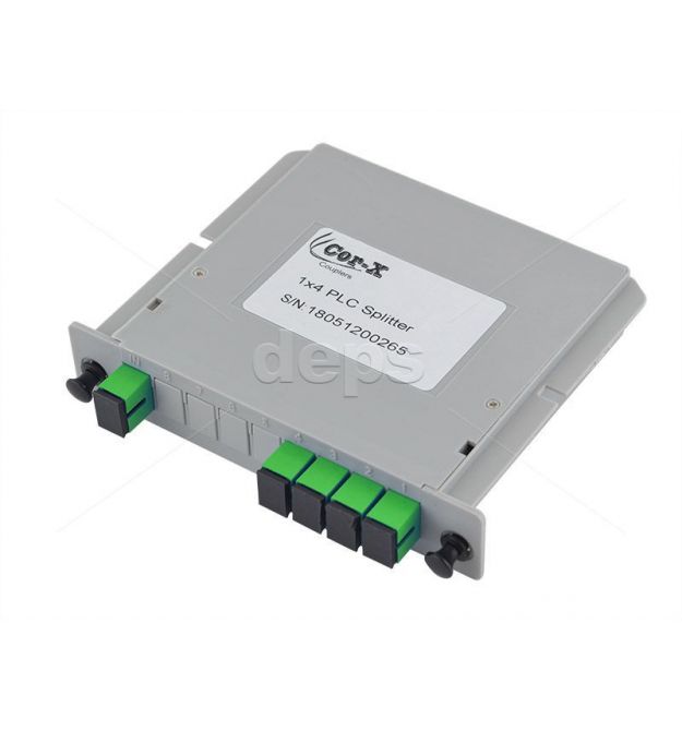 Оптичні корпусні дільники (DIN-LGX) Coupler PLC-1×4-3-SC-APC
