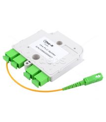Оптичні модульні дільники Coupler PLC-1×4-5-SC-APC