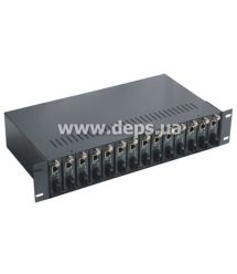 Некероване шасі FoxGate EC-F14 для медіаконверторів