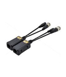 1 кан. прийомо-передавач відео + живлення по витій парі FoxGate PVB801-HD-12 (T)