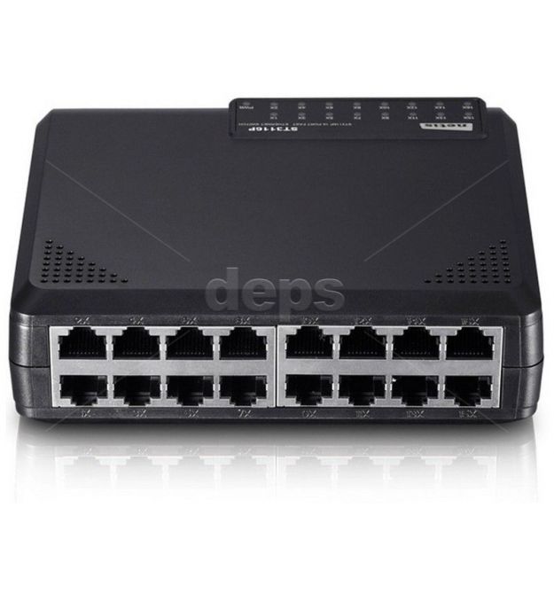 Комутатор Fast Ethernet із 16 портами Netis ST3116P