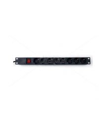 Блок мережевих розеток Crosver PDU19-8E-LSP