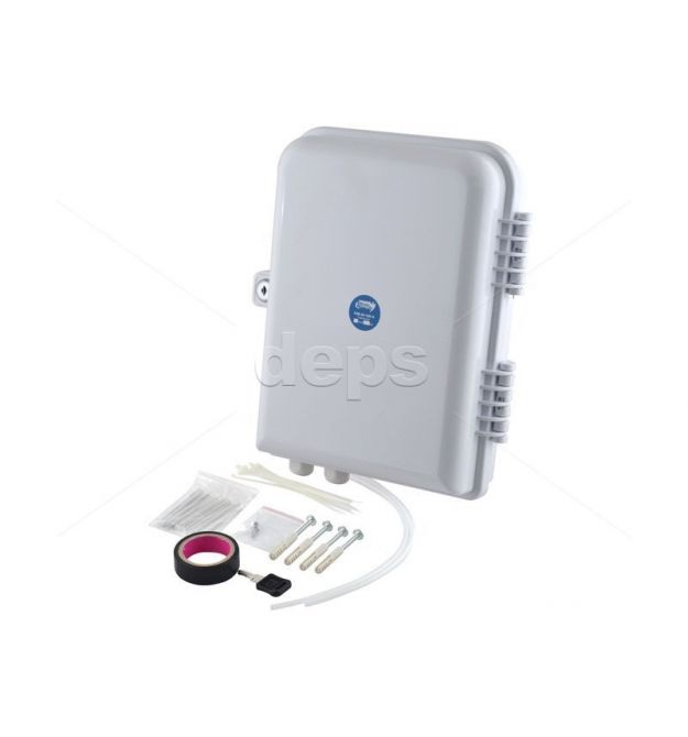 Бокс оптичний розподільчий Crosver FOB-04-16D-A