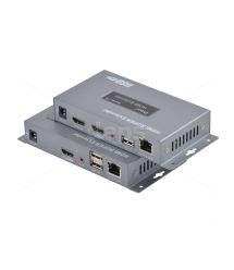 1080p HDMI-USB комплект подовжувача по Ethernet з підтримкою IR (АМ)