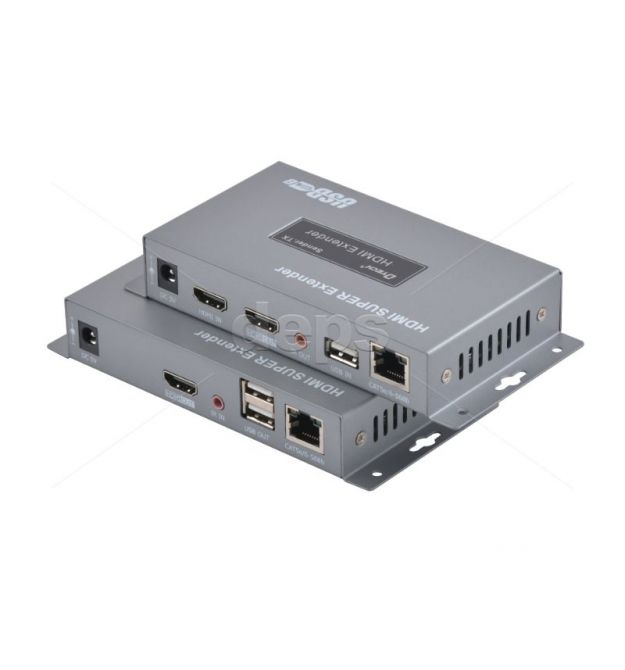 1080p HDMI-USB комплект подовжувача по Ethernet з підтримкою IR (АМ)