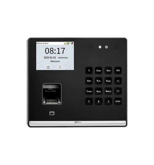 Біометричний термінал ZKTeco M2F PRO-LR [FP][MF][WIFI] розпізнавання по обличчю, відбитку пальця, карті Mifare, з Wi-Fi