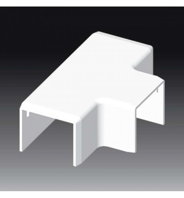 Тройник LHD 30x25 белого цвета Серия LHD ПВХ