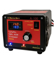 Пуско-зарядне ЗУ для LiFePO4 акумуляторів PZU А-100 12V (20-1000Ah) (MF, AGM, GEL, CA - CA, LiFePO4) 100А, 160-245V
