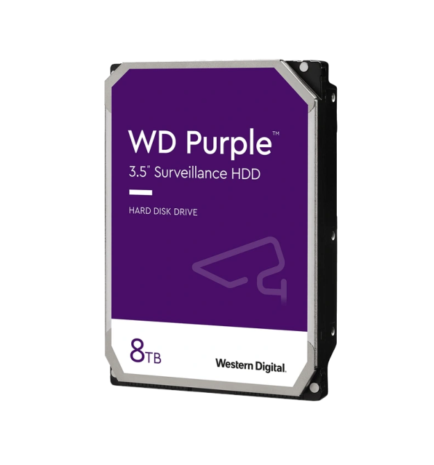 Жорсткий диск 3.5&amprdquo WD85PURU-78, 8 ТБ, SATA 3, 6 Гбіт - с, кеш 256 МБ