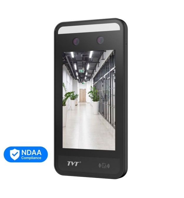 Біометричний термінал контролю доступу 2Mp TVT TD-E2127-IC з розпізнаванням облич і зчитувачем Mifare