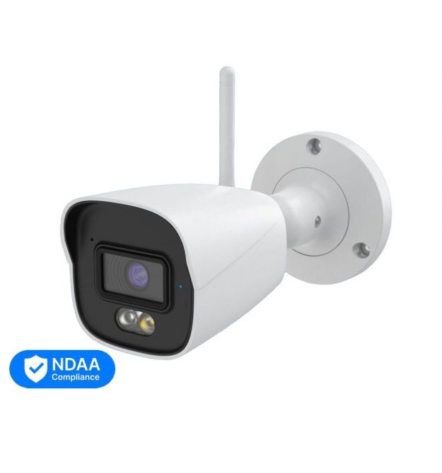 IP-відеокамера з WiFi 5Mp TVT TD-9451S4-C(D-WP-AW2) White f-2.8mm, ІЧ+LED-підсвічування, з мікрофоном