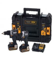 Набір з двох інструментів акумуляторних безщіткових McLaren F1 TEAM LIMITED EDITION DeWALT DCK200MP2T