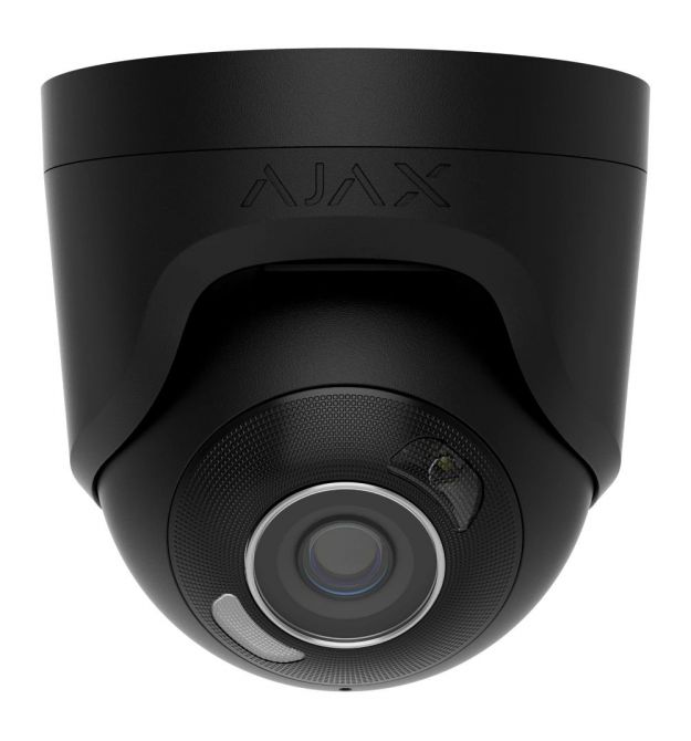 IP видеокамера Ajax TurretCam HL (8 Mp/2.8 mm) black
