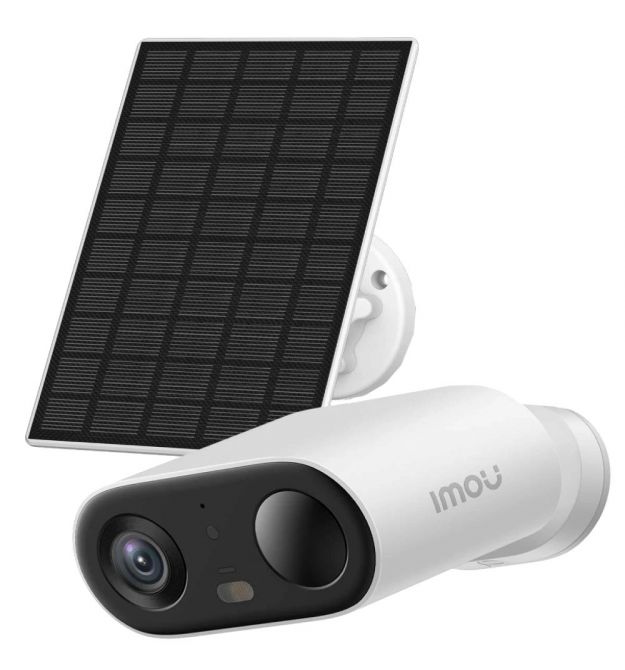 IP відеокамера 3 Мп Imou Cell Go Full Color PT Kit (IPC-TB3FP-3T0WE/FSP12-TYPEC) (2.8мм) Wi-Fi із сонячн