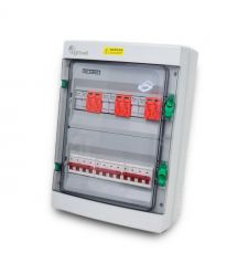 Сонячна PV розподільна коробка LQX3/3DC1000VB1-1532-PG, DC 1000В 3 входи 3 виходи, з блискавкозахистом