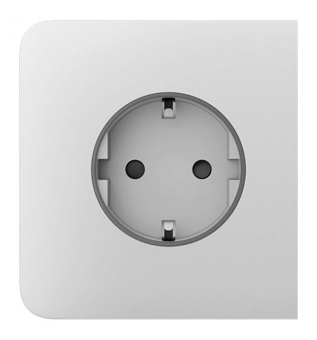 Боковая панель для встроенной розетки Ajax SideCover (basic) [type F] White