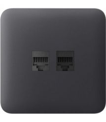 Фронтальная панель Ajax SoloCover (LAN), Графіт