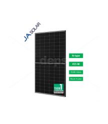 Сонячна панель JA Solar JAM54D40-455-LB (455W, bifacial, black frame)