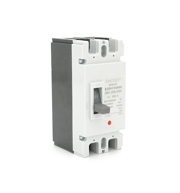 Двополюсний автомат постійного струму MCCB JSM1-250L - 2300, 150A, DC500-800V, 6kA