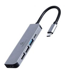 Док станция Cablexpert A-CM-COMBO5-03 USB-C 5-в-1