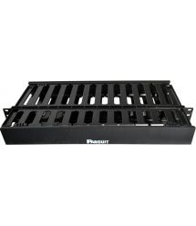 Кабельный организатор 1U двухсторонний. Panduit