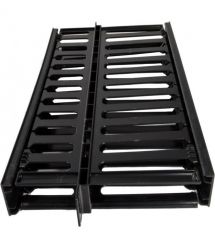 Кабельный организатор 1U двухсторонний. Panduit