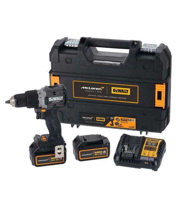 Дриль-шурупокрут ударний McLaren F1 TEAM LIMITED EDITION DeWALT DCD85MM2T